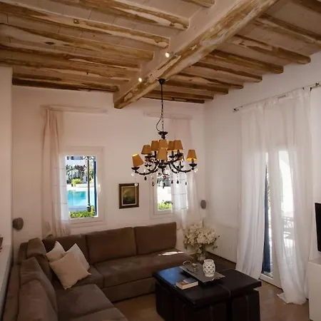 Дом отдыха Mykonian Style W Shared Pool 8 & 9 *