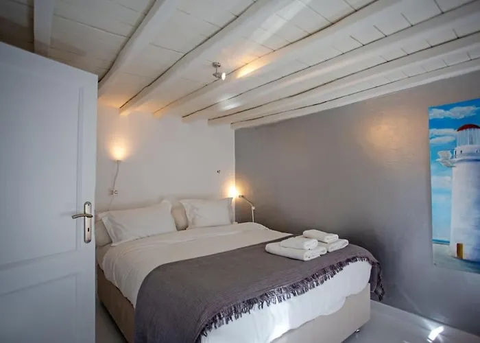 Prázdninový dům Mykonian Style W Shared Pool 8 & 9 Ornos (Mykonos)