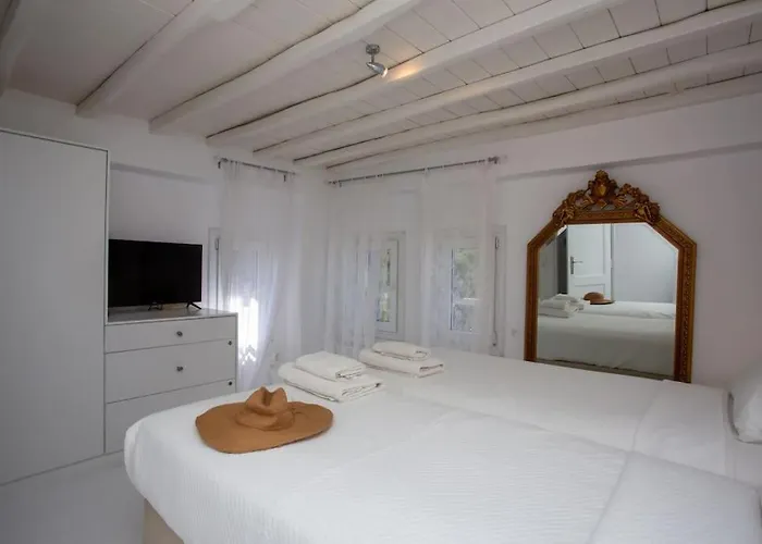 Prázdninový dům Mykonian Style W Shared Pool 8 & 9 Ornos (Mykonos)