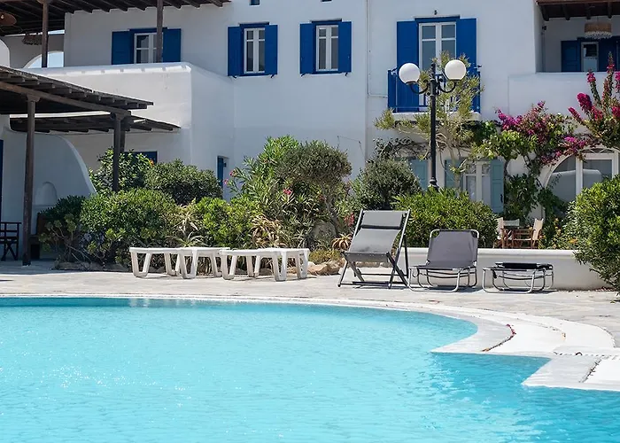 בית נופש Mykonian Style W Shared Pool 8 & 9