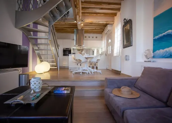 Hébergement de vacances Mykonian Style W Shared Pool 8 & 9