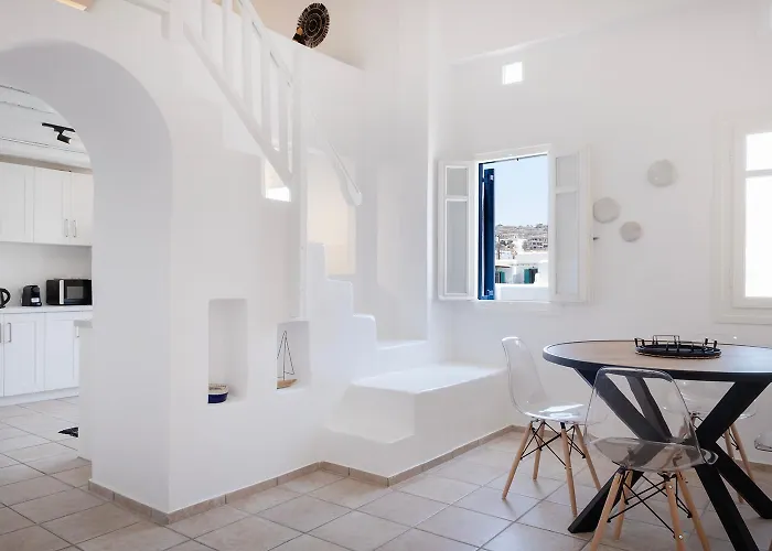 Mykonian Style W Shared Pool 8 & 9 Holiday home Ornos (Mykonos)