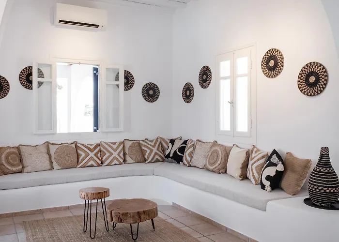 Mykonian Style W Shared Pool 8 & 9 Feriehus Ornos (Mykonos)